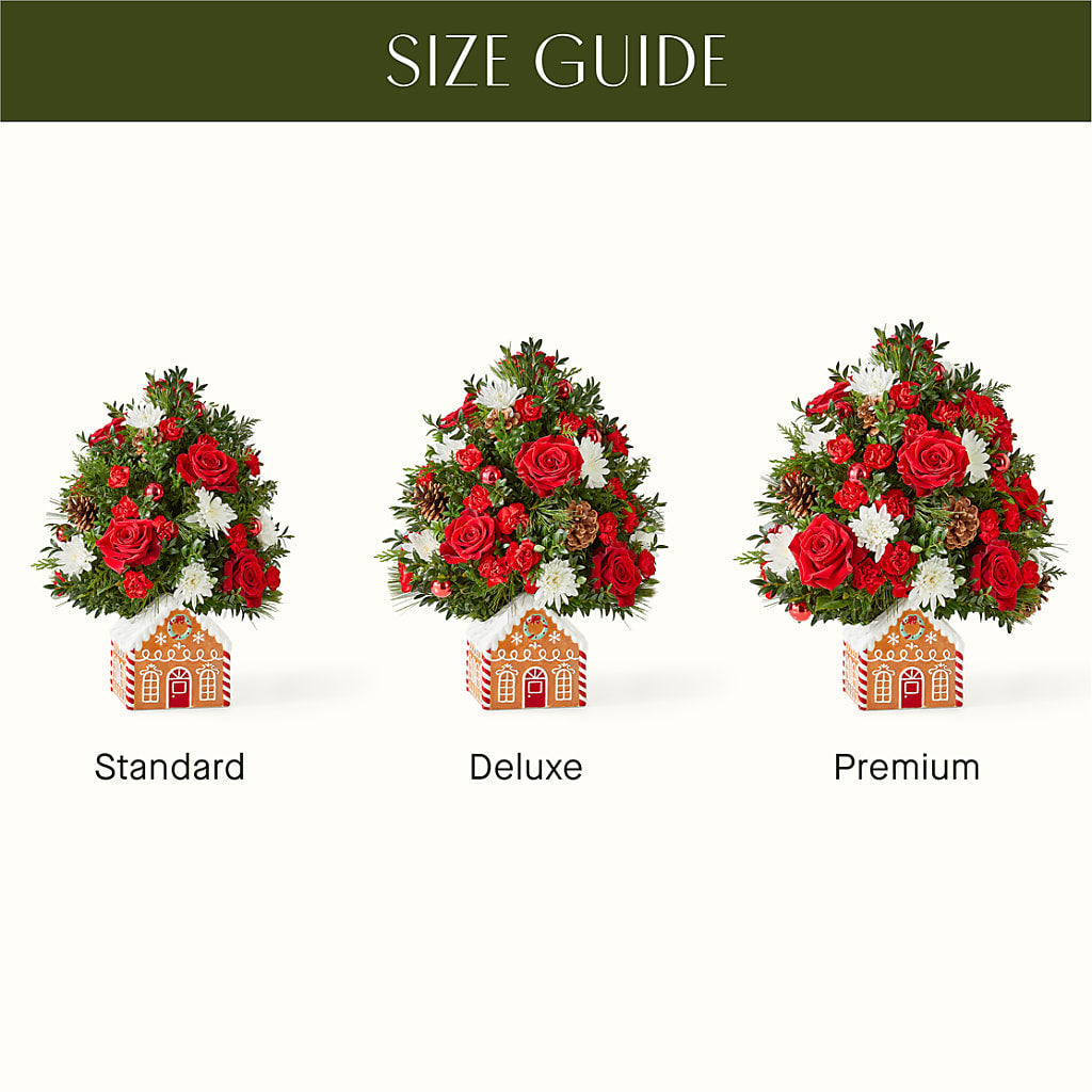 Spiced Gingerbread Tree – M & A FLOWERS AND EVENTS, South Gate CA