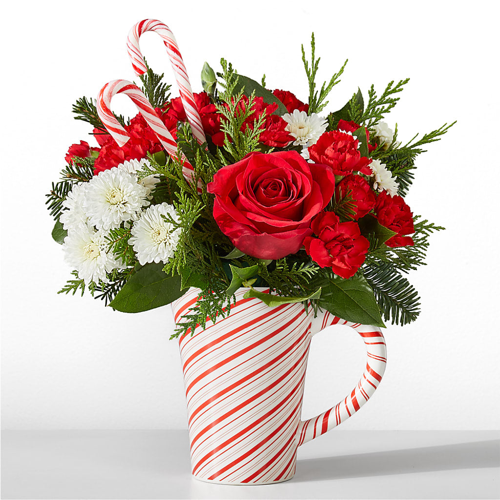 Peppermint Swirl Mug – M & A FLOWERS AND EVENTS, South Gate CA