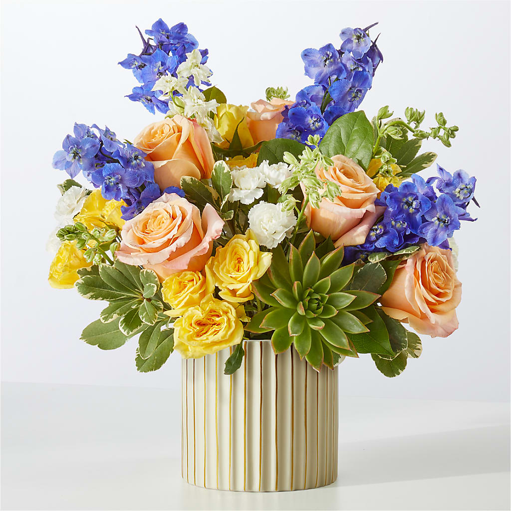 Cobalt Reverie Bouquet – M & A FLOWERS AND EVENTS, South Gate CA