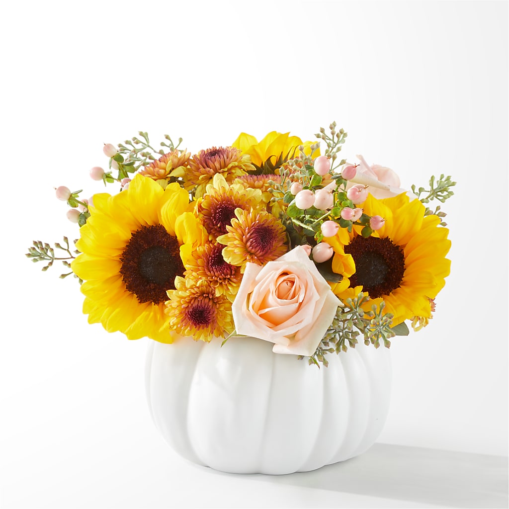 Pumpkin to Talk About Bouquet – M & A FLOWERS AND EVENTS, South Gate CA