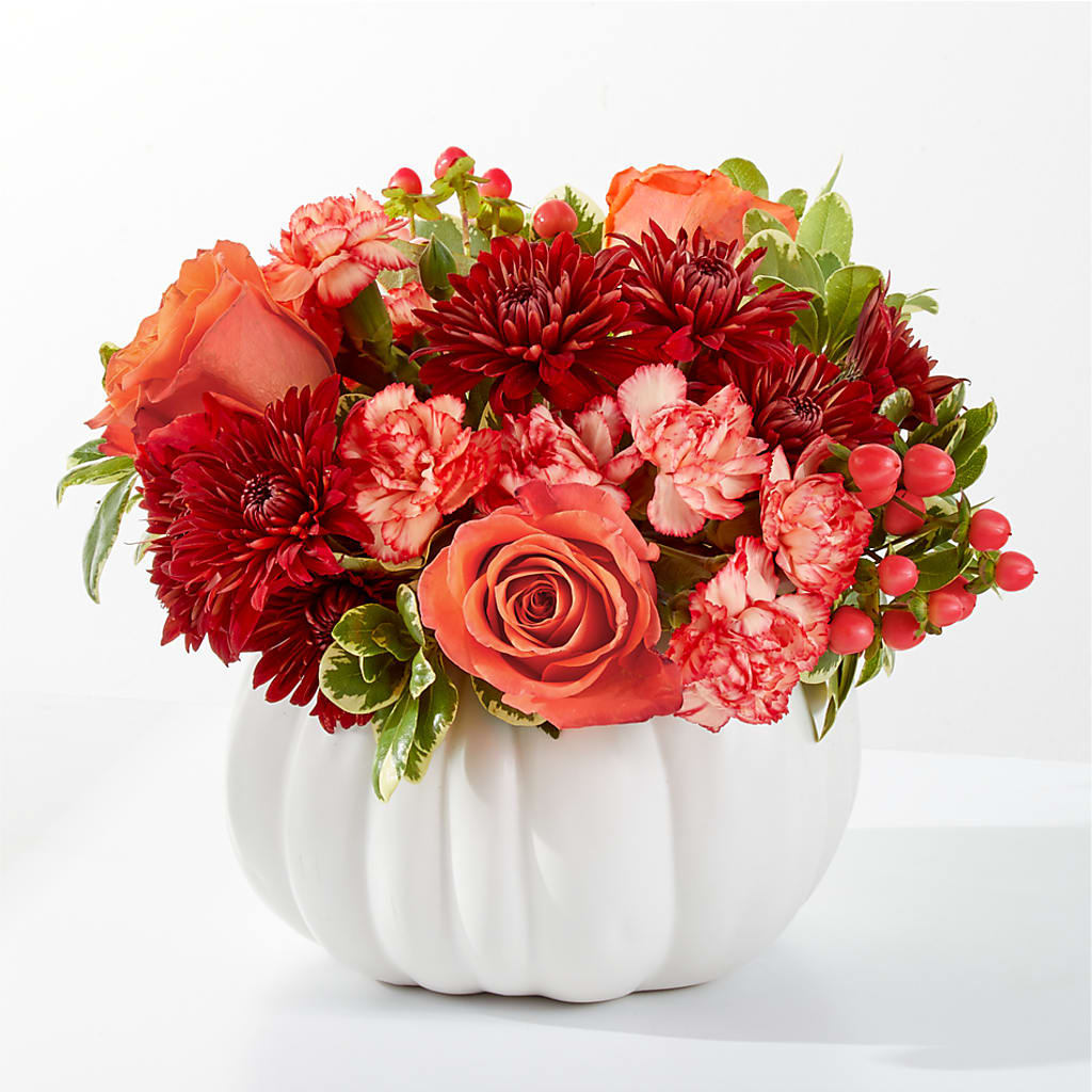 Autumn Air Pumpkin Bouquet – M & A FLOWERS AND EVENTS, South Gate CA