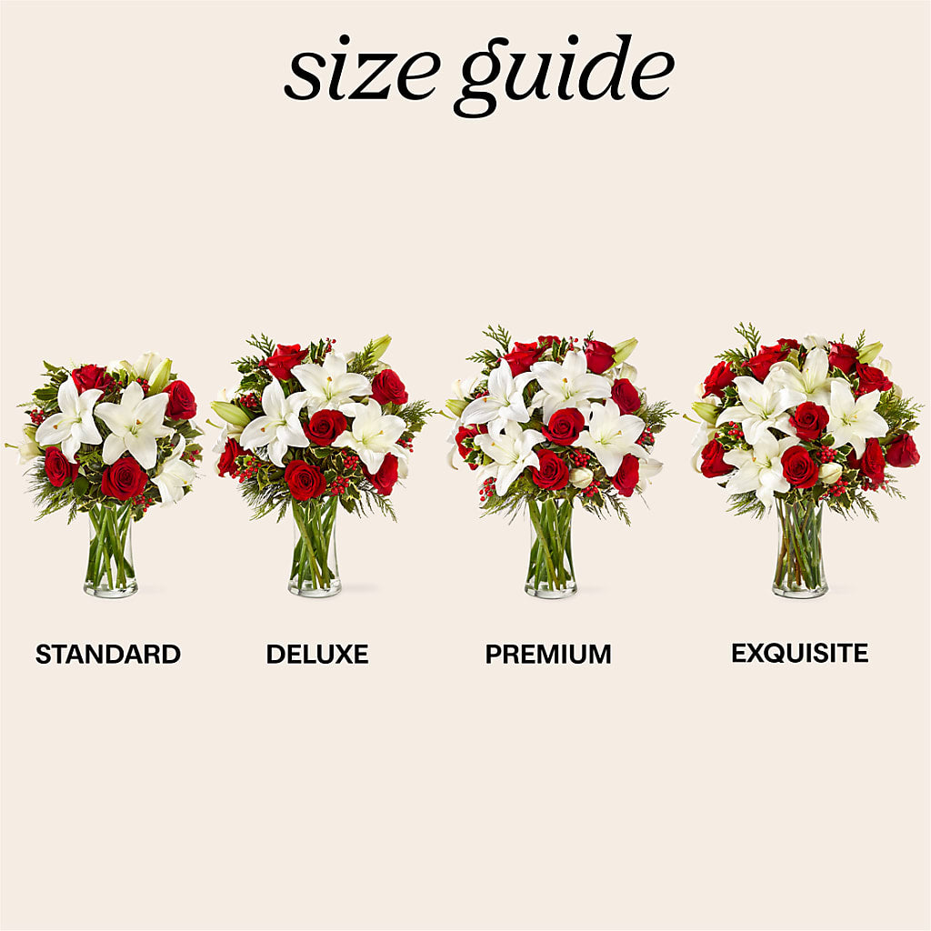 Sparkling Snowflakes Bouquet – M & A FLOWERS AND EVENTS, South Gate CA