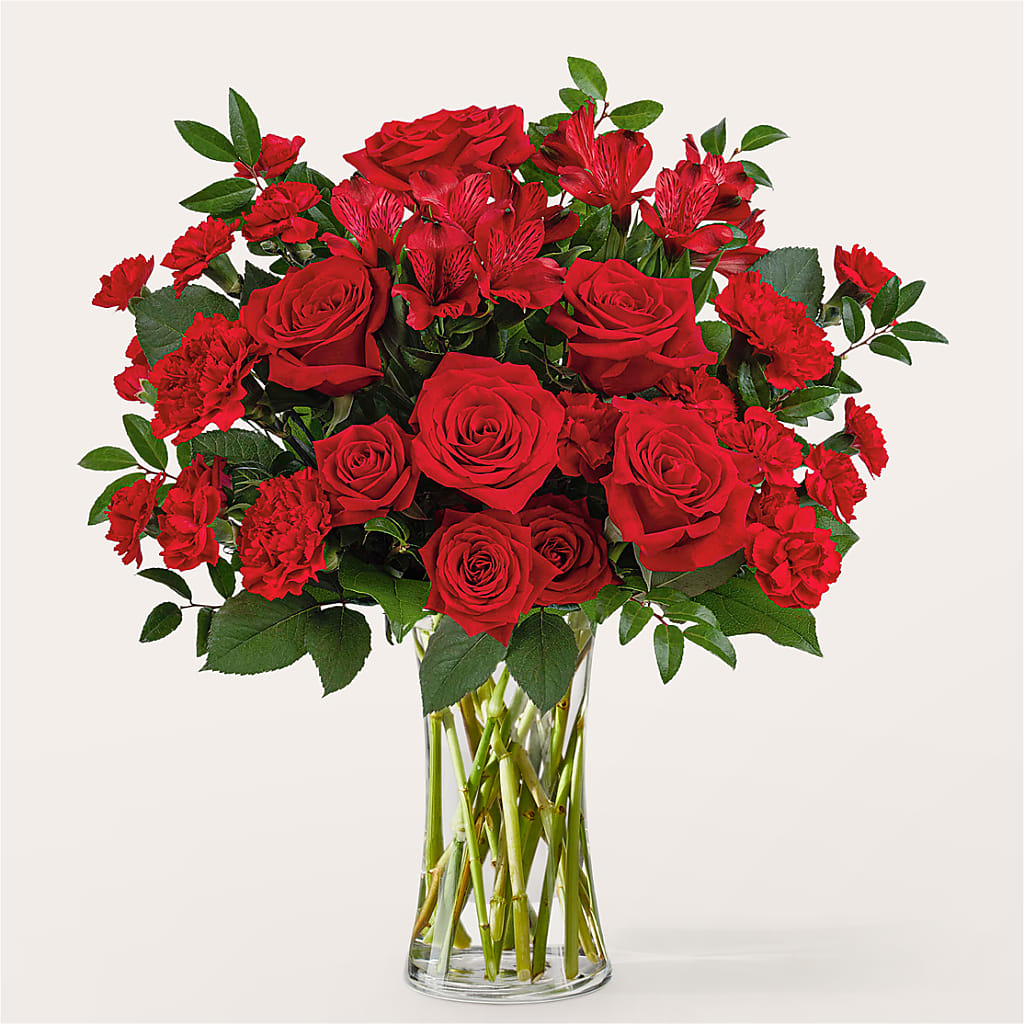 Brilliant Ruby Bouquet – M & A FLOWERS AND EVENTS, South Gate CA
