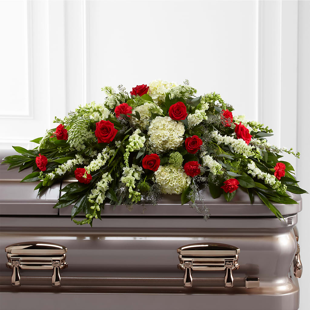 Sincerity Casket Spray – M & A FLOWERS AND EVENTS, South Gate CA