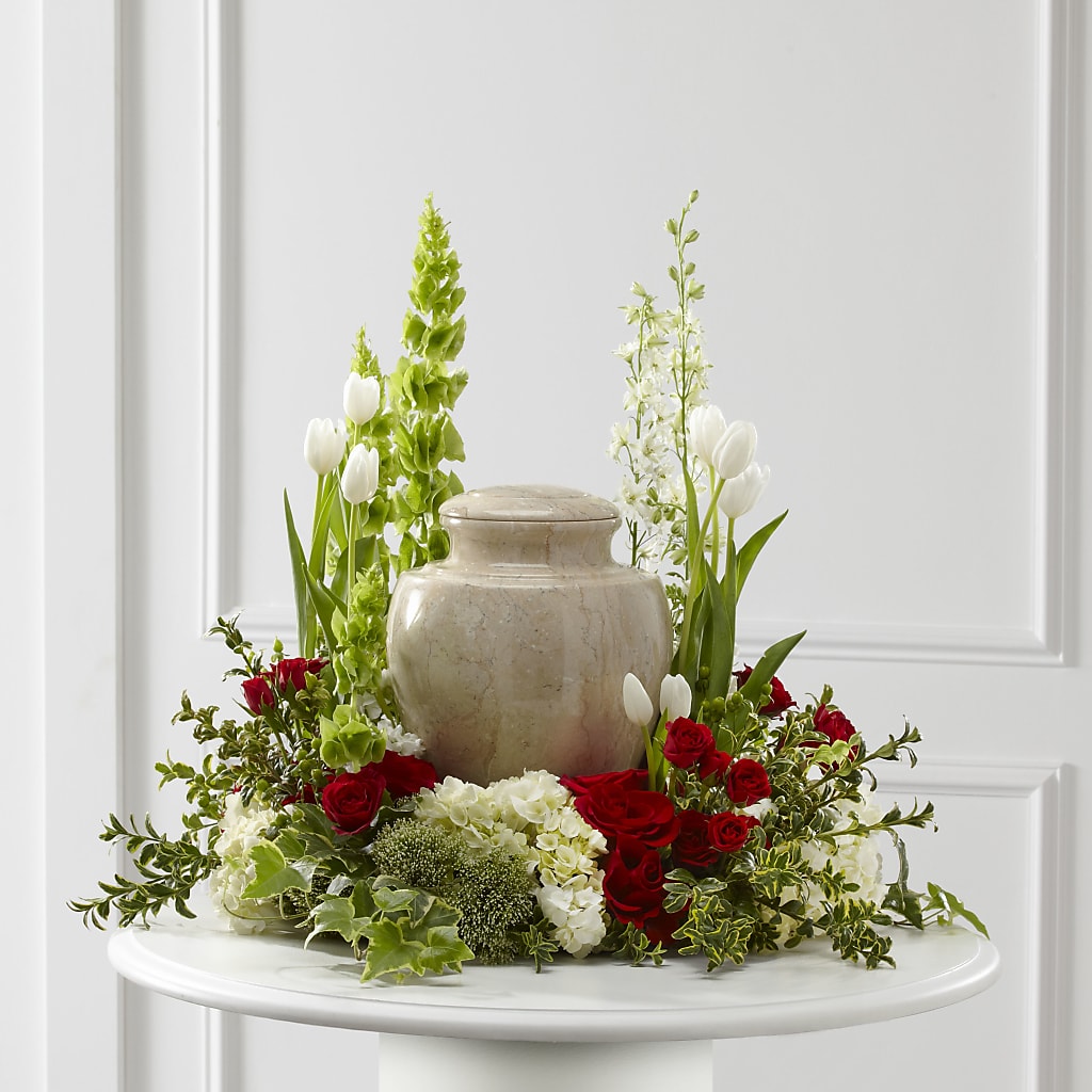 Tears of Comfort Arrangement – M & A FLOWERS AND EVENTS, South Gate CA