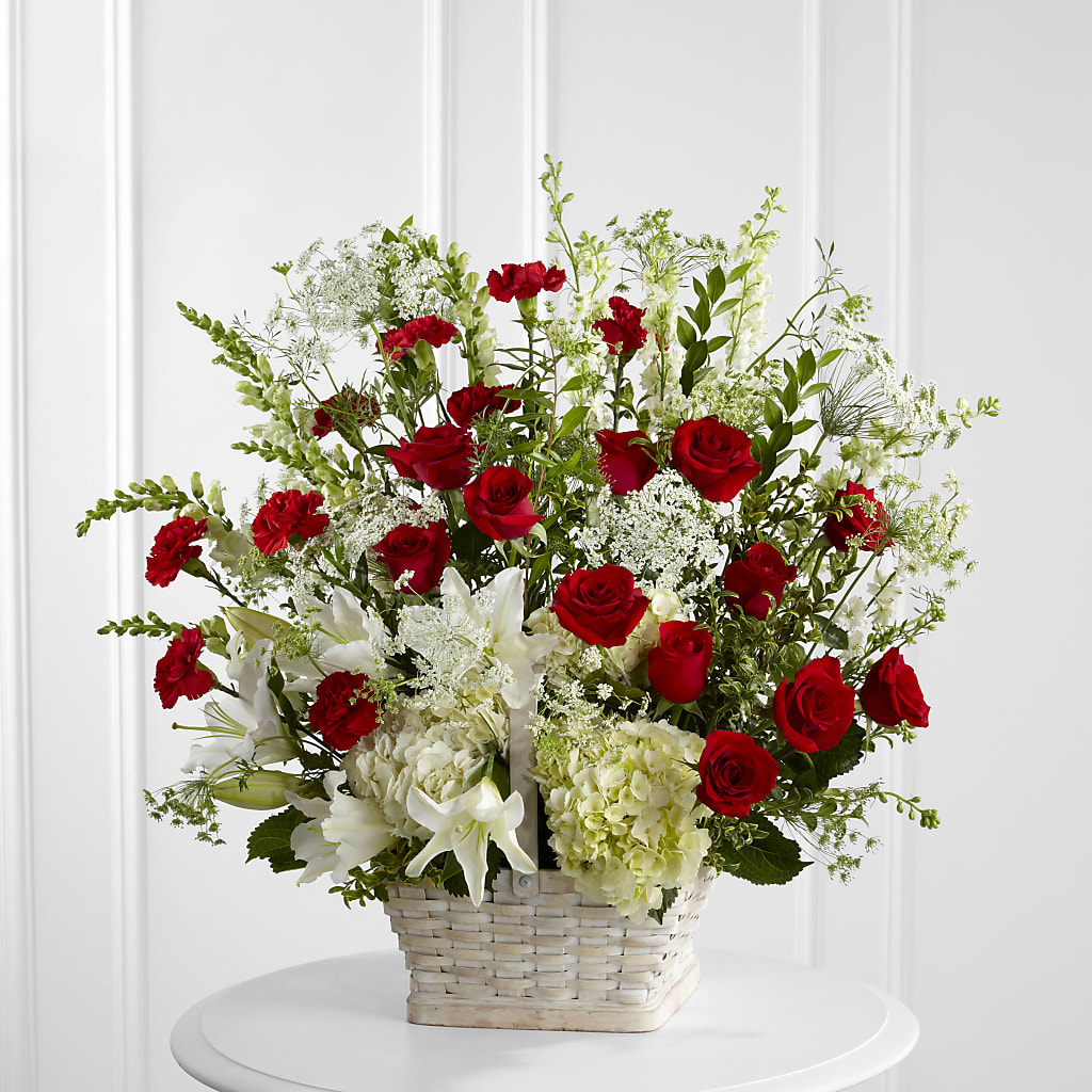 In Loving Memory Arrangement – M & A FLOWERS AND EVENTS, South Gate CA