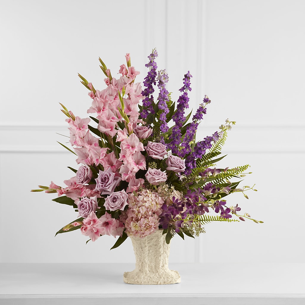 Flowing Garden Arrangement – M & A FLOWERS AND EVENTS, South Gate CA