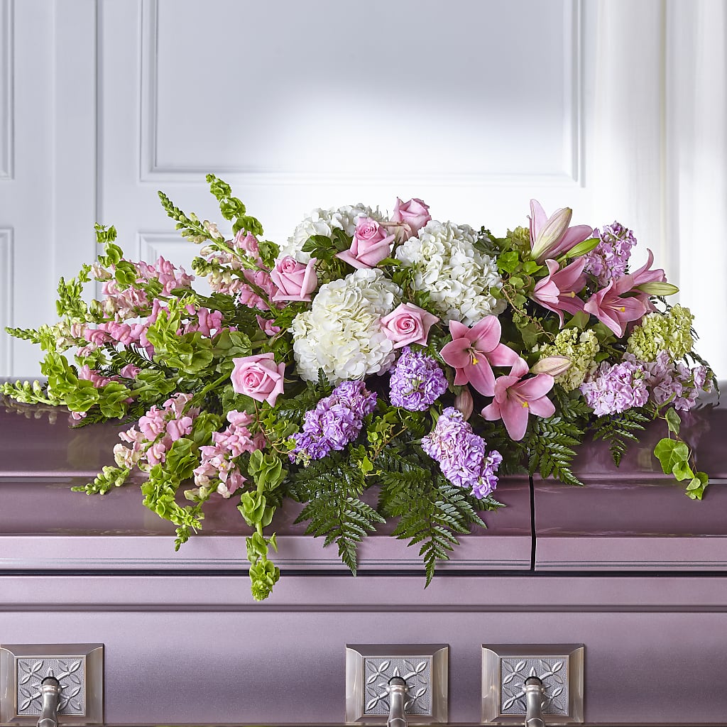 Life's Gratitude Casket Spray – M & A FLOWERS AND EVENTS, South Gate CA