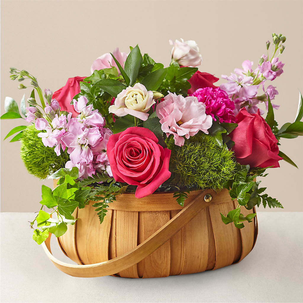Radiance in Bloom Basket – M & A FLOWERS AND EVENTS, South Gate CA