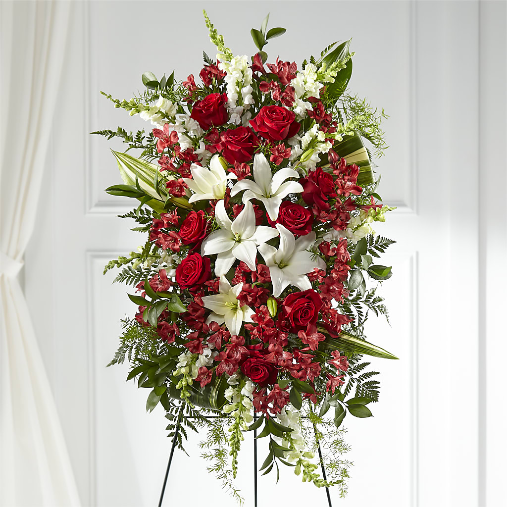 Everlasting Memory Standing Spray – M & A FLOWERS AND EVENTS, South Gate CA