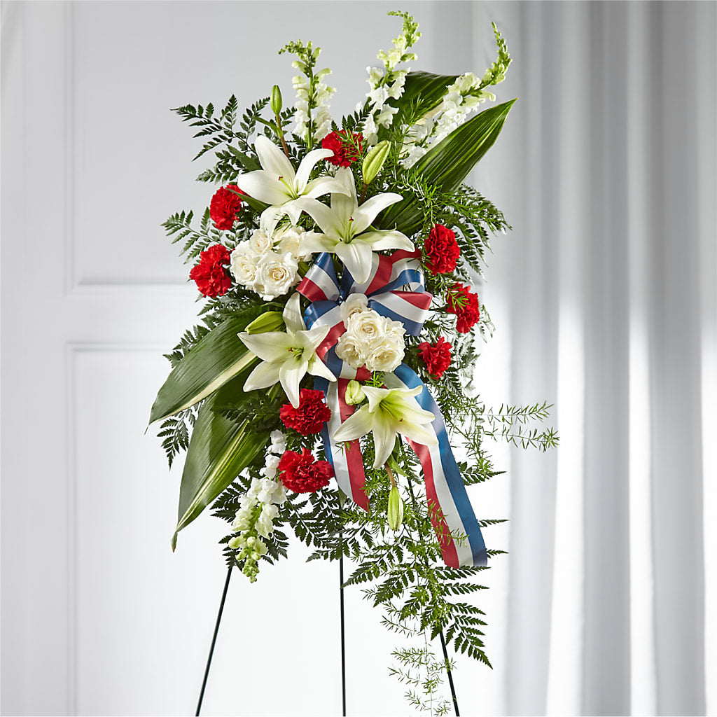 Stars of Life Standing Spray – M & A FLOWERS AND EVENTS, South Gate CA