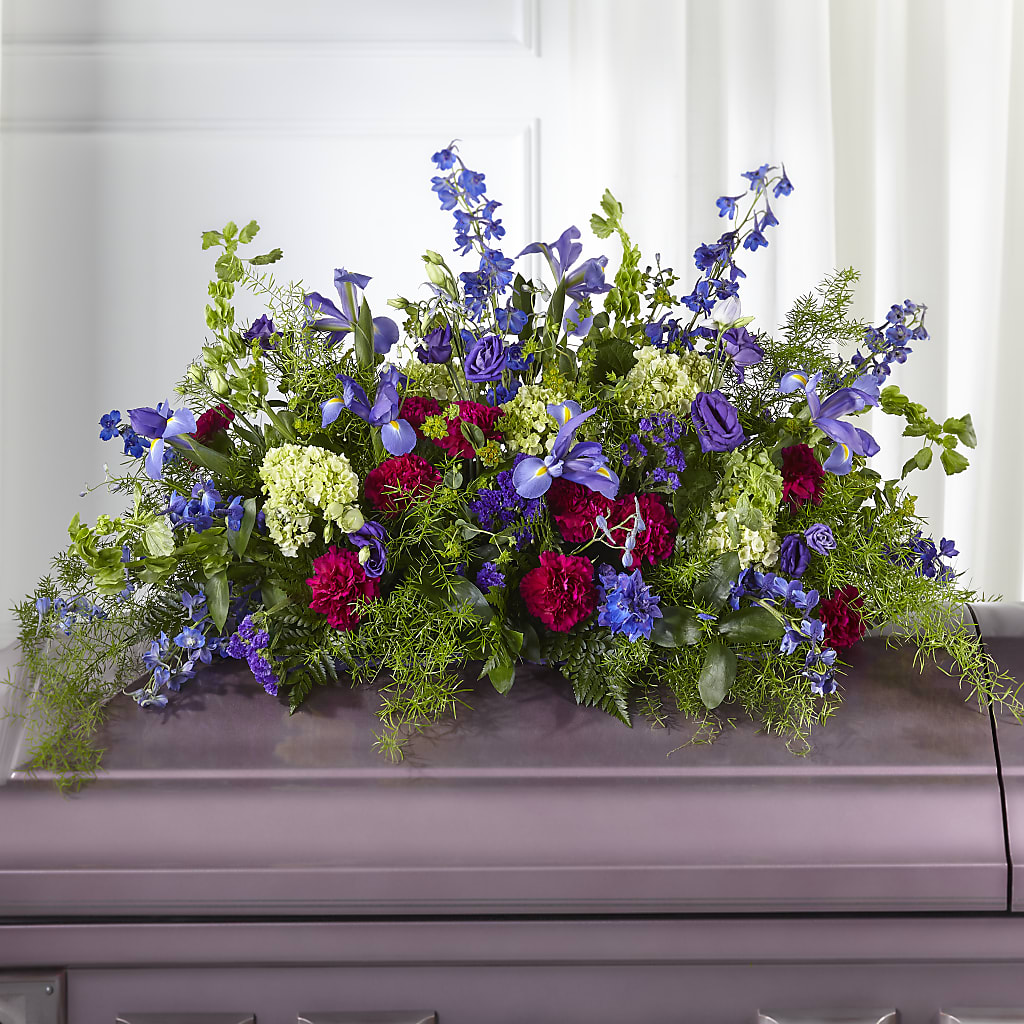 Always Treasured Casket Spray – M & A FLOWERS AND EVENTS, South Gate CA