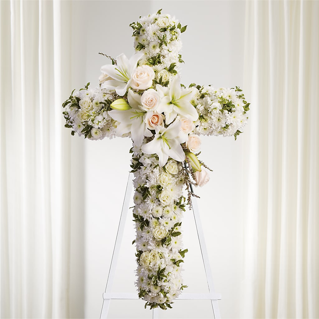 Spiritual Guidance Standing Spray – M & A FLOWERS AND EVENTS, South Gate CA