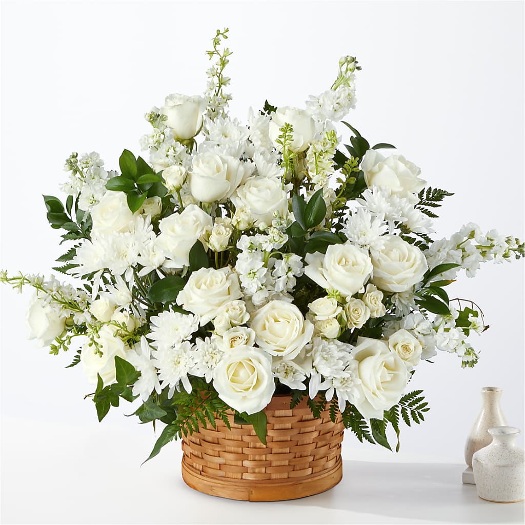 Heartfelt Condolences Arrangement – M & A FLOWERS AND EVENTS, South Gate CA