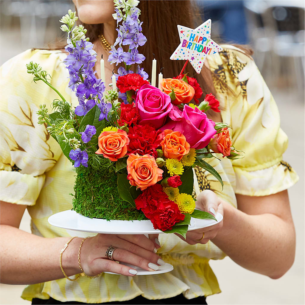 Best Year Yet Floral Cake – M & A FLOWERS AND EVENTS, South Gate CA