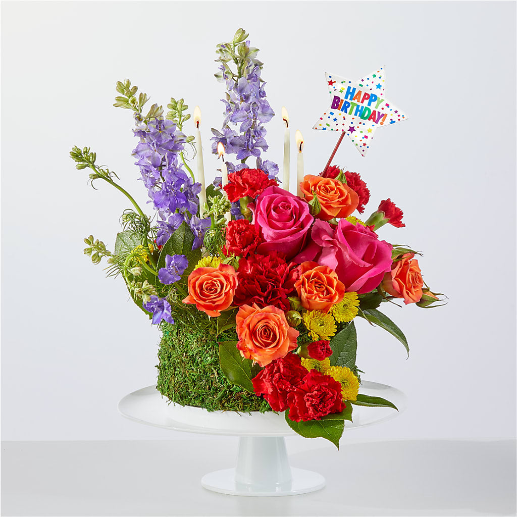 Best Year Yet Floral Cake – M & A FLOWERS AND EVENTS, South Gate CA