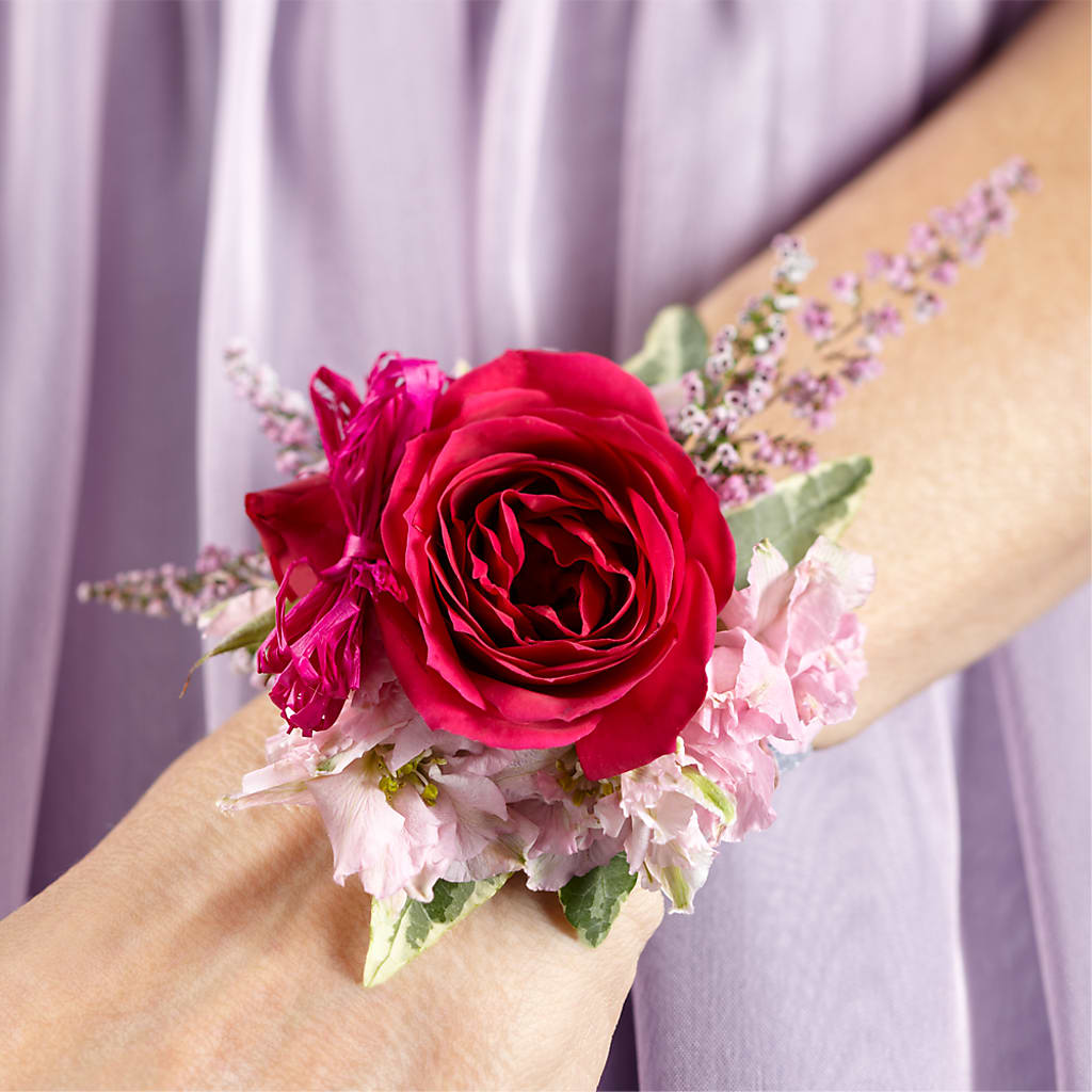 Rose Charm Corsage – M & A FLOWERS AND EVENTS, South Gate CA