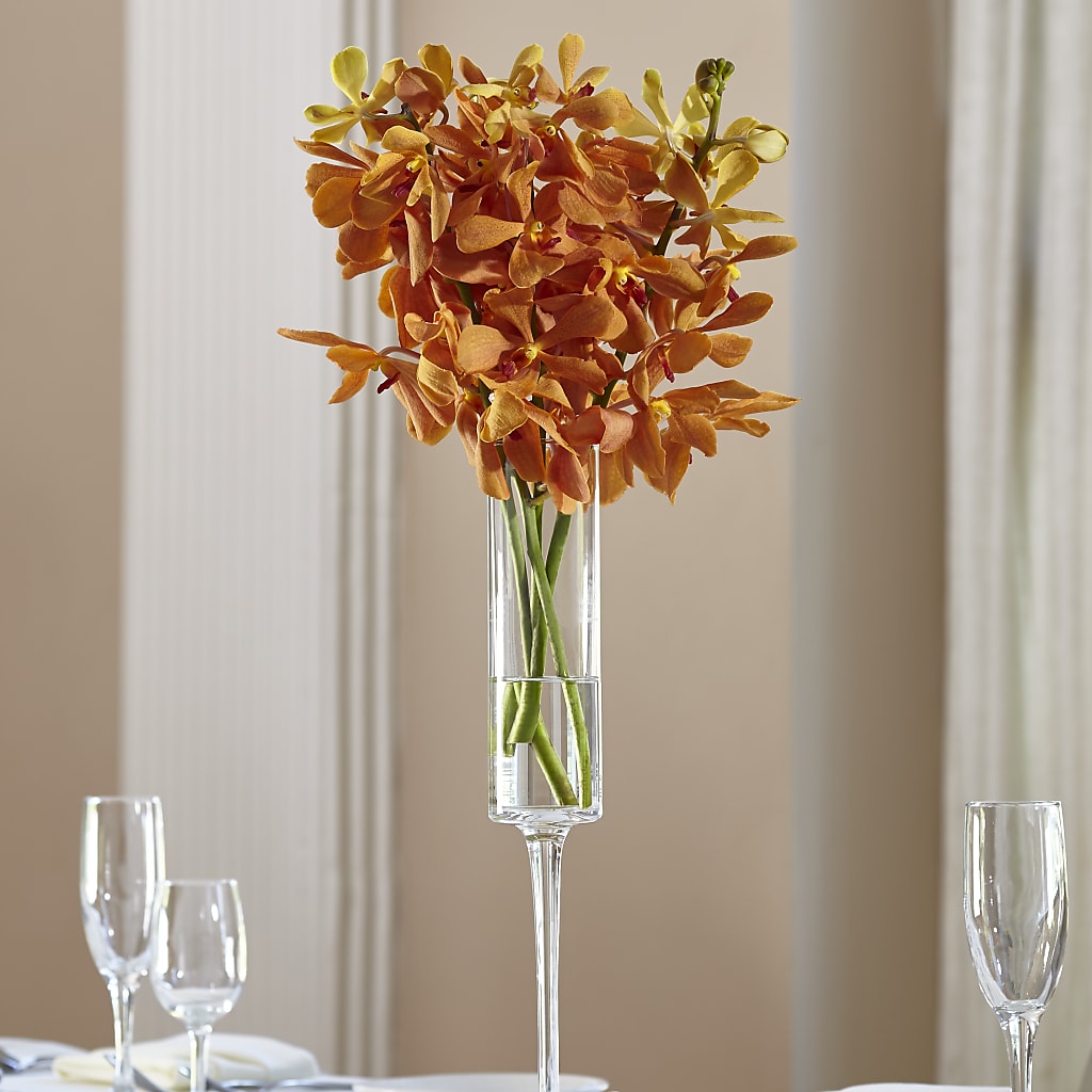Orange Mokara Bouquet – M & A FLOWERS AND EVENTS, South Gate CA