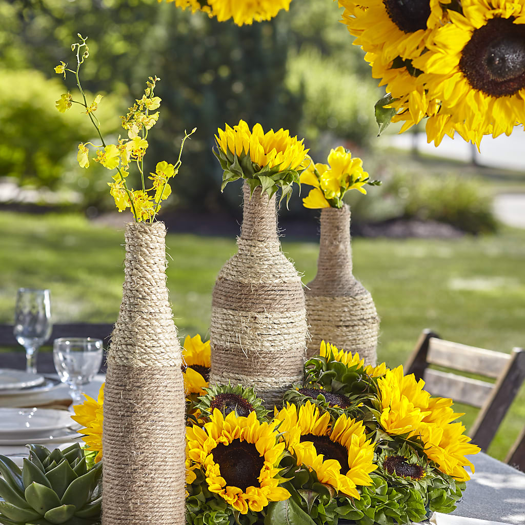 Sublime Garden Centerpiece – M & A FLOWERS AND EVENTS, South Gate CA