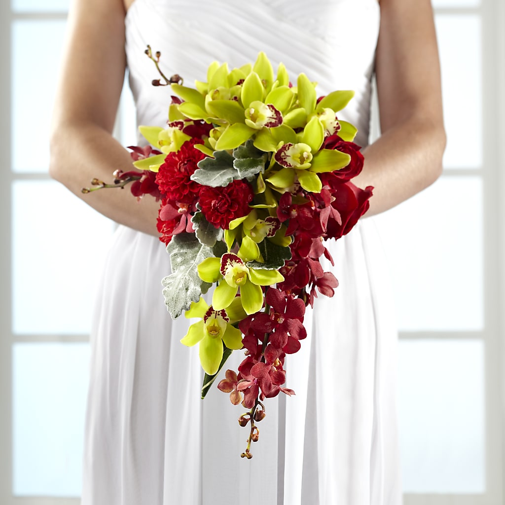 Elegant Orchid Bouquet – M & A FLOWERS AND EVENTS, South Gate CA