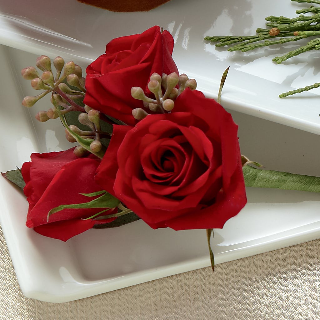 Red Spray Rose Boutonniere – M & A FLOWERS AND EVENTS, South Gate CA