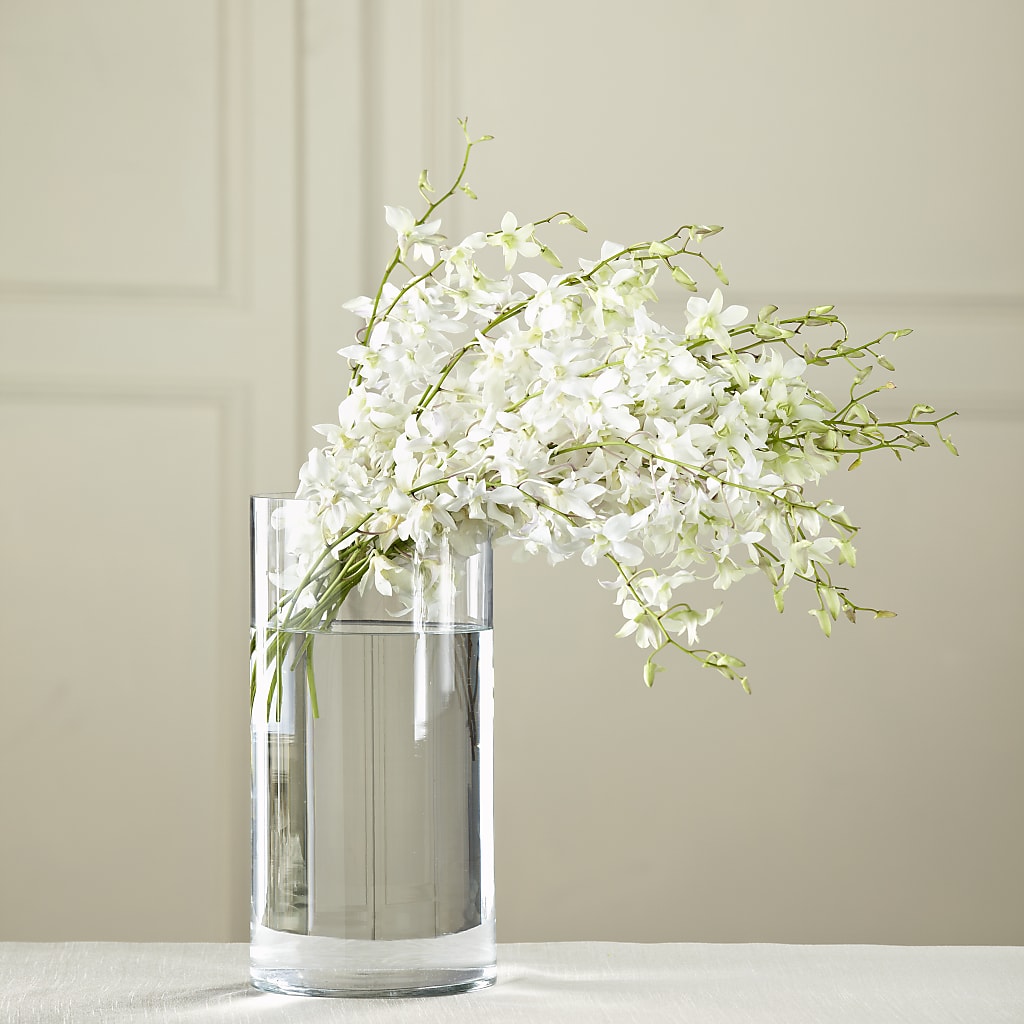 White Dendrobium Bouquet – M & A FLOWERS AND EVENTS, South Gate CA