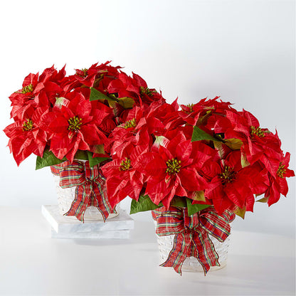 Happiest Holidays Poinsettia Bundle – M & A FLOWERS AND EVENTS, South Gate CA