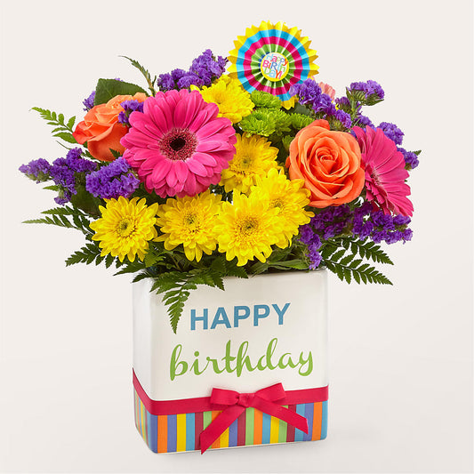 Birthday Brights Bouquet – M & A FLOWERS AND EVENTS, South Gate CA