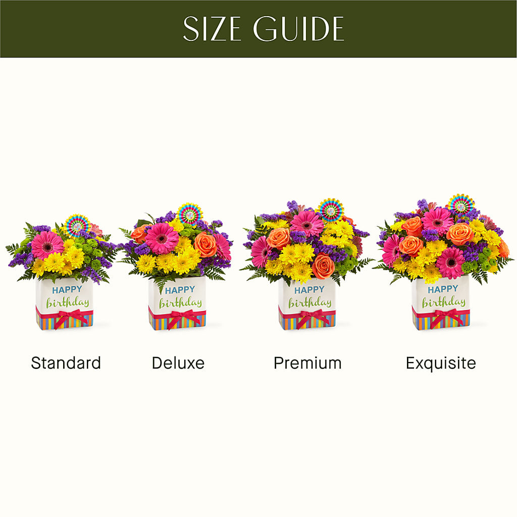 Birthday Brights Bouquet – M & A FLOWERS AND EVENTS, South Gate CA