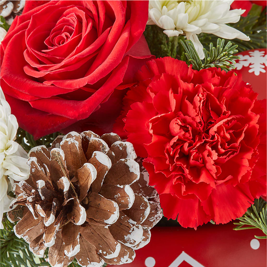 Christmas Village Ornament – M & A FLOWERS AND EVENTS, South Gate CA