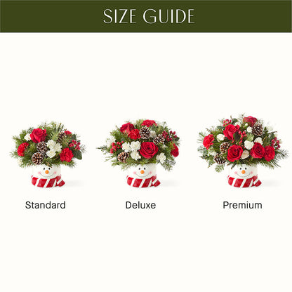 Jolly Snowman Bouquet – M & A FLOWERS AND EVENTS, South Gate CA