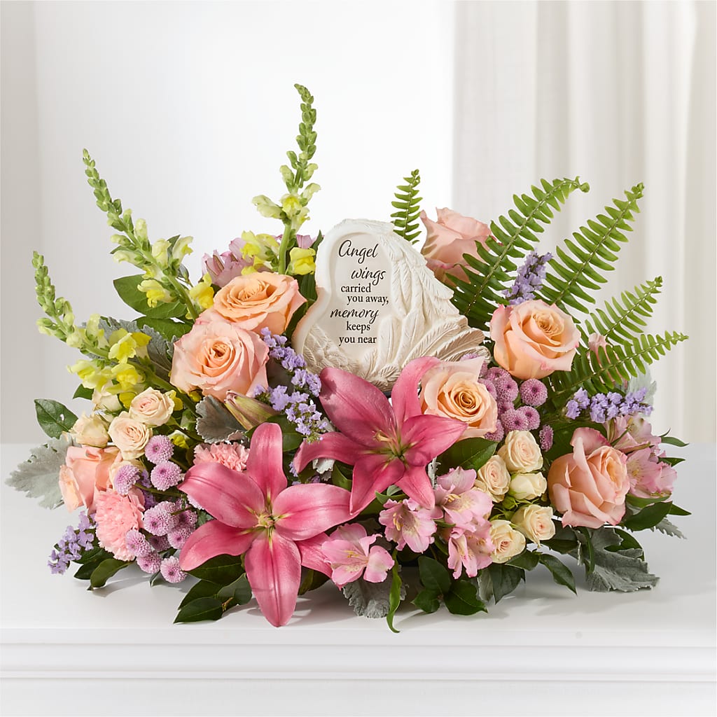 Gentle Light Arrangement – M & A FLOWERS AND EVENTS, South Gate CA