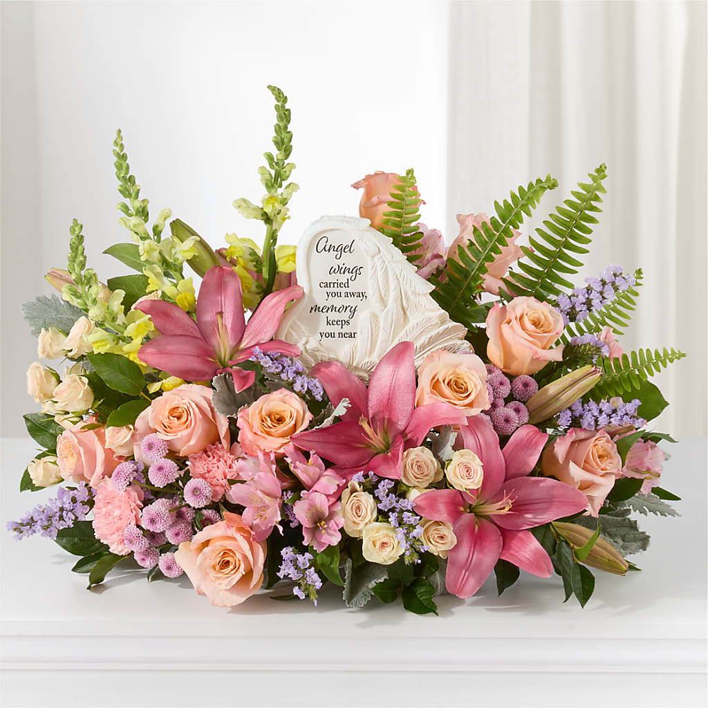 Gentle Light Arrangement – M & A FLOWERS AND EVENTS, South Gate CA