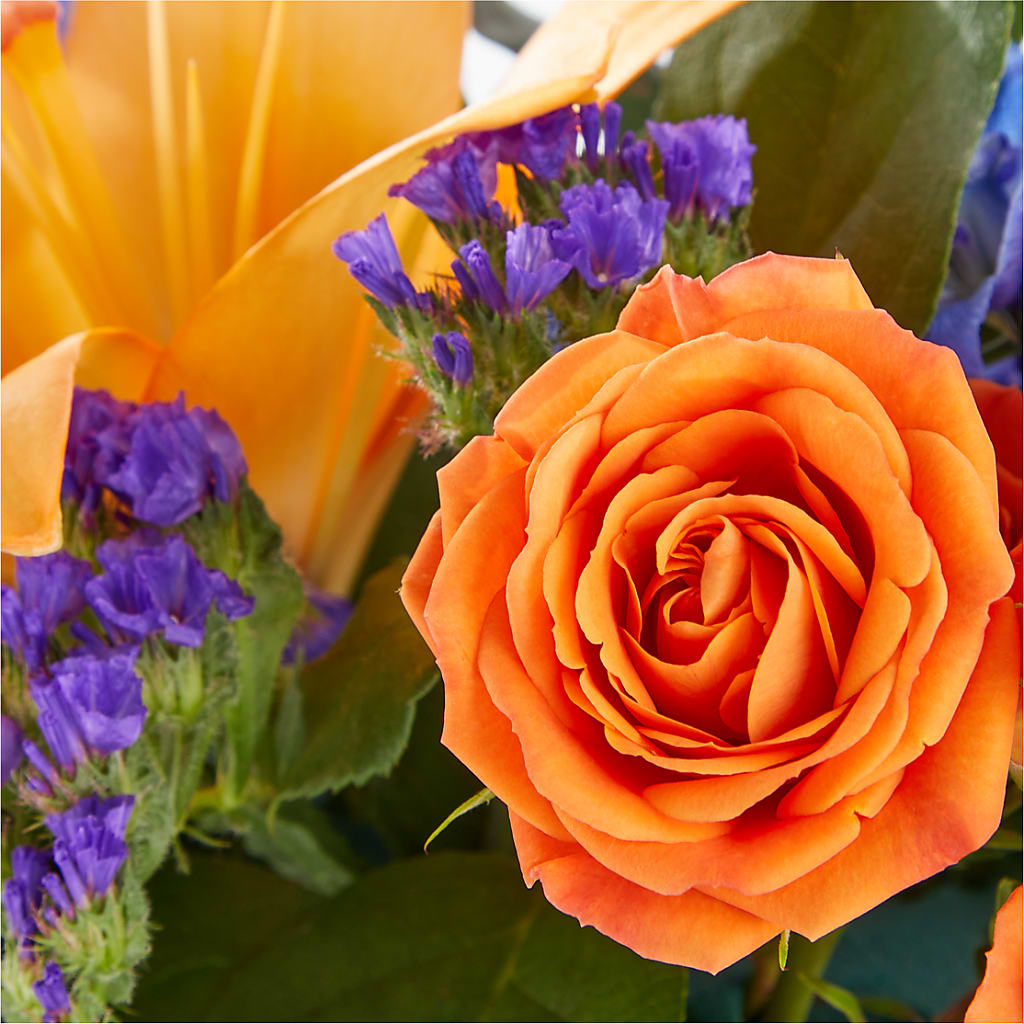 Radiant Citrus Box Bouquet – M & A FLOWERS AND EVENTS, South Gate CA