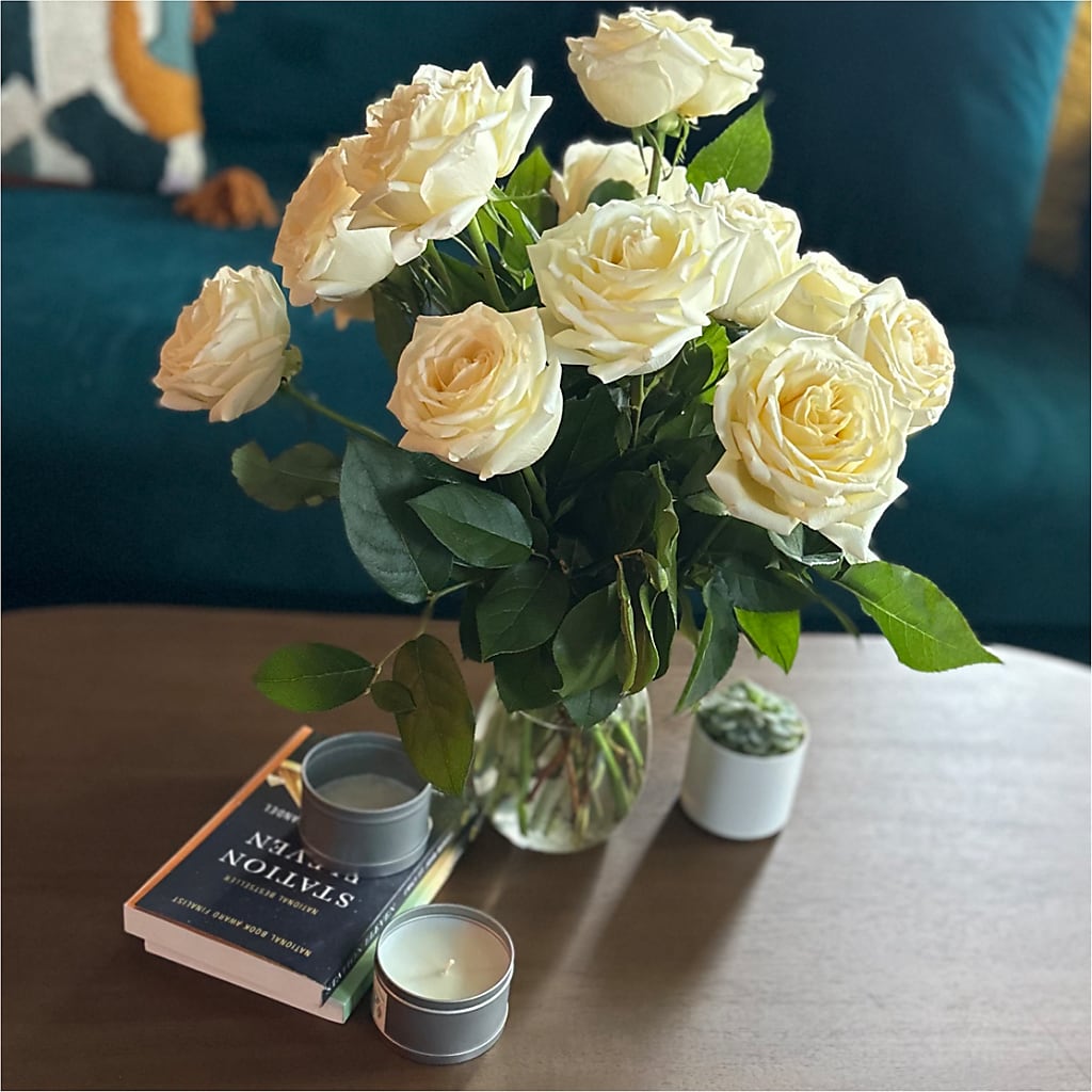 Long Stem Yellow Rose Bouquet – M & A FLOWERS AND EVENTS, South Gate CA