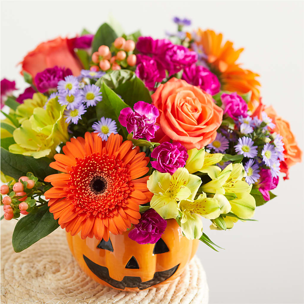 Tricks & Treats Pumpkin – M & A FLOWERS AND EVENTS, South Gate CA