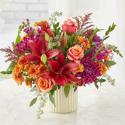 Burgundy Landscape Bouquet – M & A FLOWERS AND EVENTS, South Gate CA