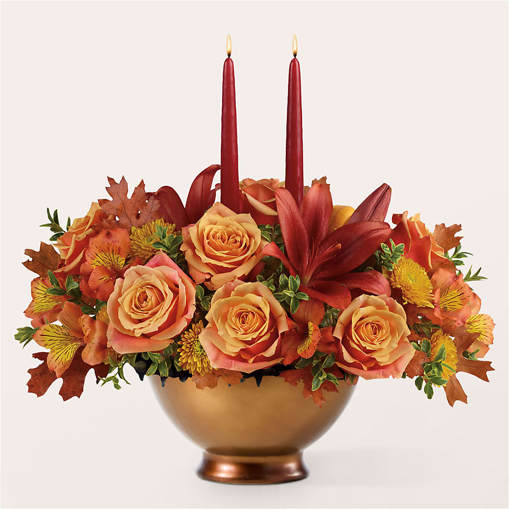 Harvest Table Centerpiece – M & A FLOWERS AND EVENTS, South Gate CA
