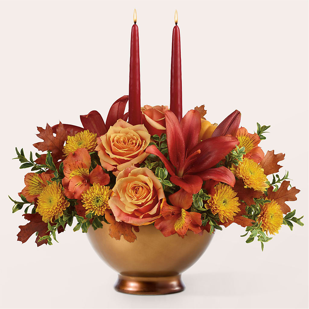 Harvest Table Centerpiece – M & A FLOWERS AND EVENTS, South Gate CA