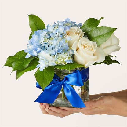 Sky Blue Delight Bouquet – M & A FLOWERS AND EVENTS, South Gate CA
