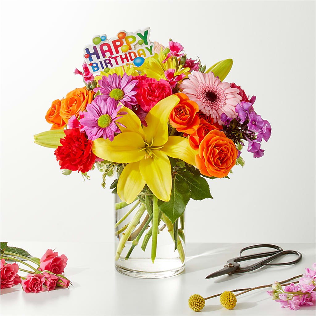 Cue the Confetti - A Florist Original – M & A FLOWERS AND EVENTS, South Gate CA