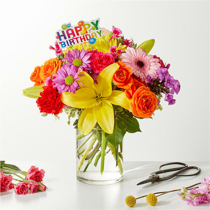 Cue the Confetti - A Florist Original – M & A FLOWERS AND EVENTS, South Gate CA