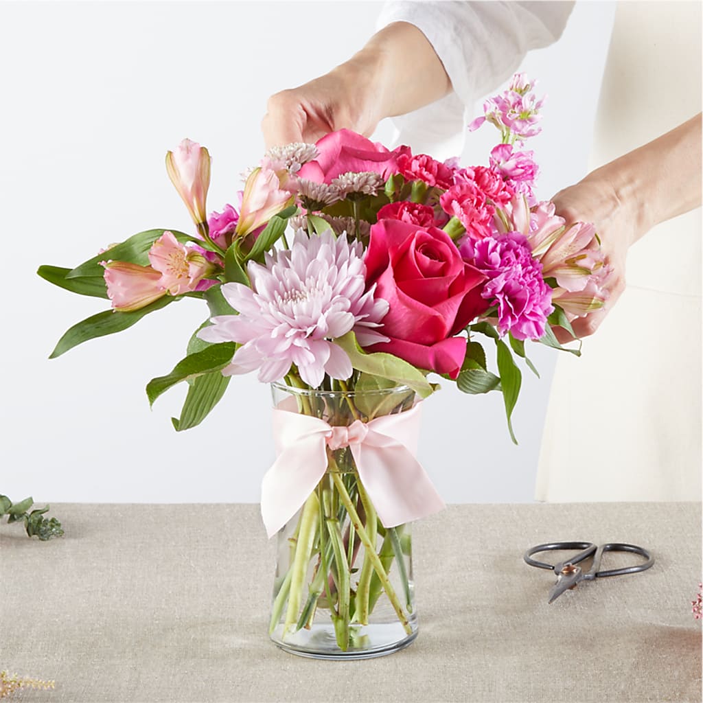 Pink Ribbon - A Florist Original – M & A FLOWERS AND EVENTS, South Gate CA