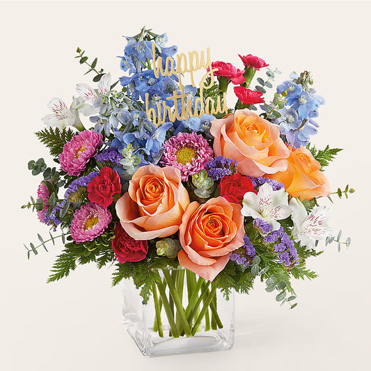 Birthday Bash Bouquet – M & A FLOWERS AND EVENTS, South Gate CA