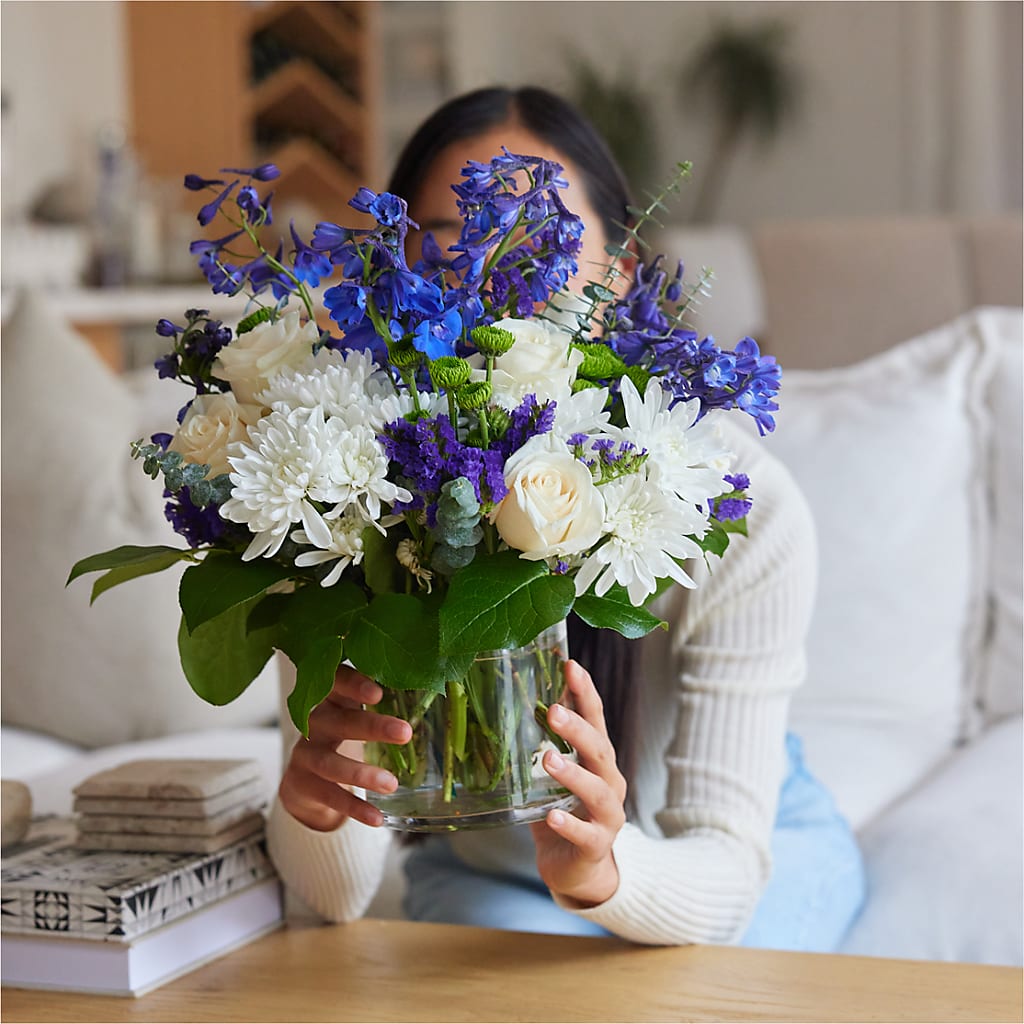 Cerulean Waves Bouquet – M & A FLOWERS AND EVENTS, South Gate CA