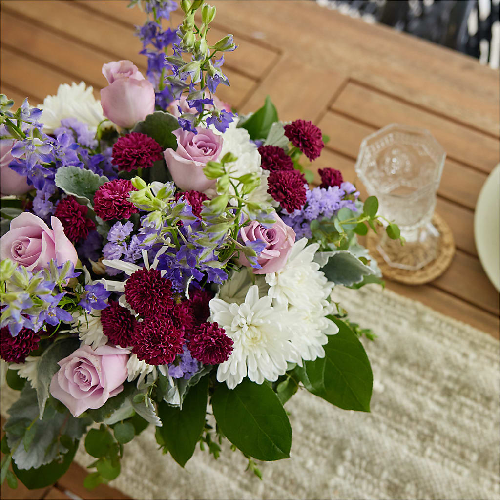 Violet Frost Bouquet – M & A FLOWERS AND EVENTS, South Gate CA