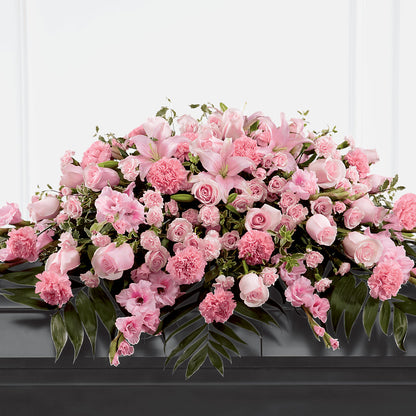 Garden of Comfort Casket Spray (Standard) – M & A FLOWERS AND EVENTS, South Gate CA