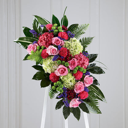 Refreshing Mix Standing Spray – M & A FLOWERS AND EVENTS, South Gate CA