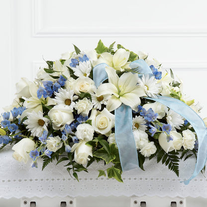 Tender Treasure Casket Spray – M & A FLOWERS AND EVENTS, South Gate CA