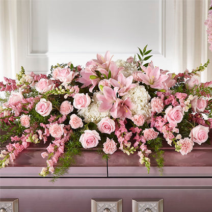 Life & Remembrance Casket Spray – M & A FLOWERS AND EVENTS, South Gate CA
